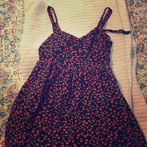 Summer dress cherries and pockets!!